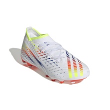 adidas Football Boots Predator Edge.3 MG (for artificial turf, hard and clay courts) white Kids